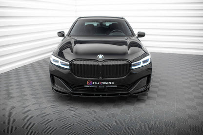 SPLITTER ANTERIORE adatto per V.1 BMW 7 G11 FACELIFT  (2019-2022)