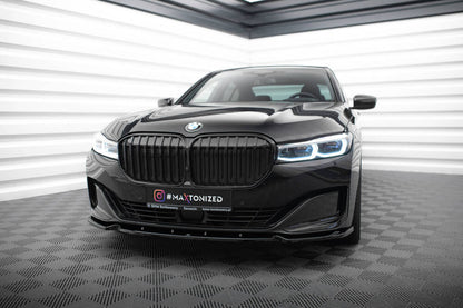 SPLITTER ANTERIORE adatto per V.1 BMW 7 G11 FACELIFT  (2019-2022)