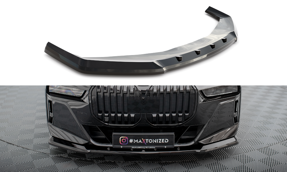 SPLITTER ANTERIORE V.1 adatto per  BMW 7 M-PACK / M760E G70  (2022 - )