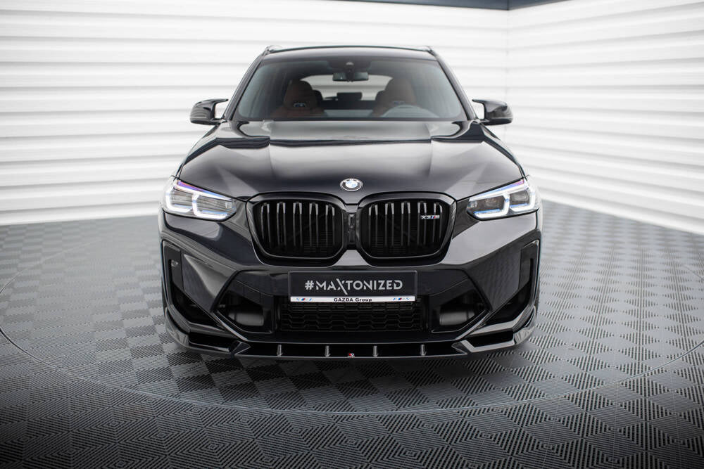 SPLITTER ANTERIORE adatto compatibile per V.1 BMW X3 M F97 FACELIFT  (2021 - )