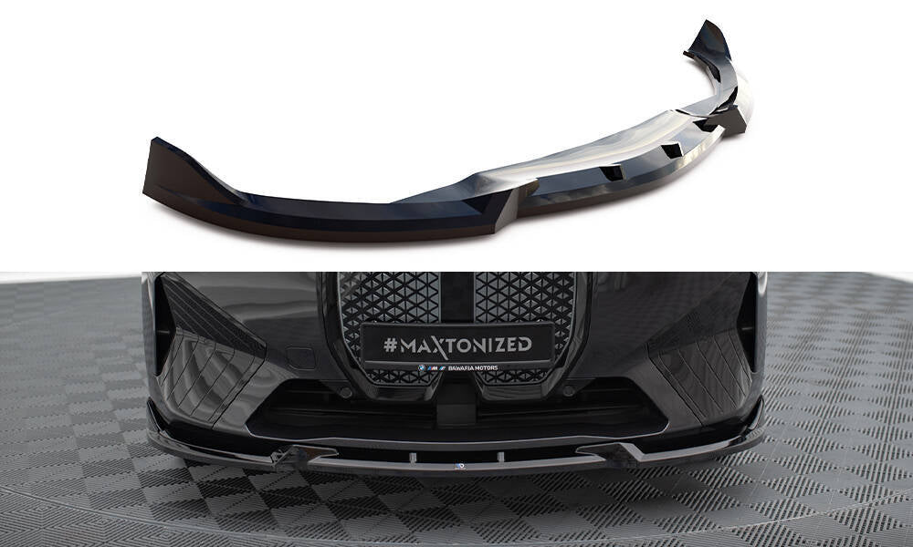 SPLITTER ANTERIORE ADATTO PER V.1 BMW IX M-PACK I20  (2021 - )