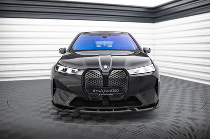 SPLITTER ANTERIORE ADATTO PER V.1 BMW IX M-PACK I20  (2021 - )