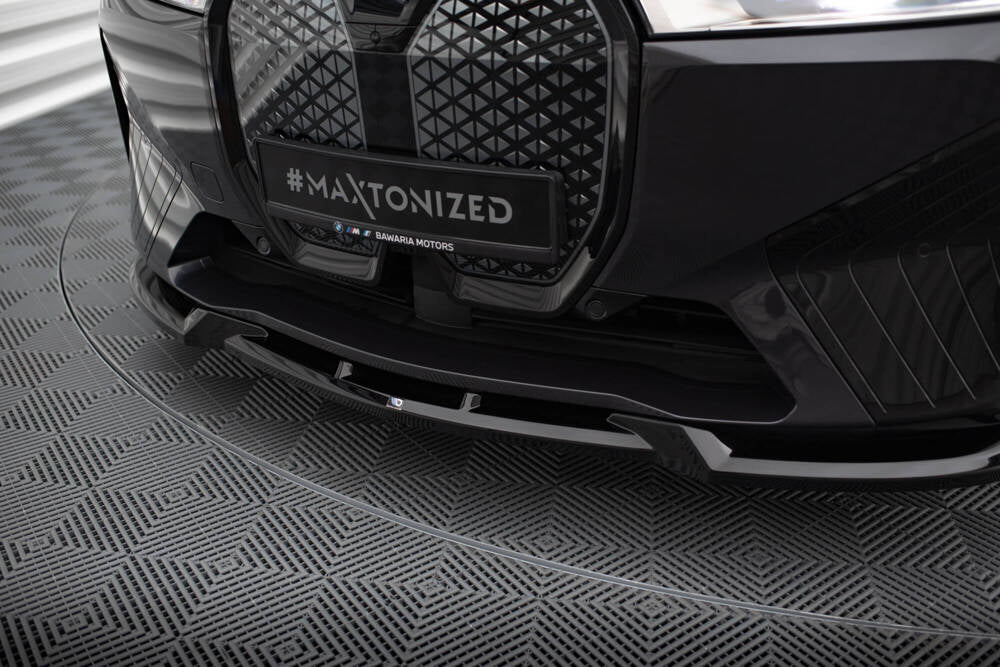 SPLITTER ANTERIORE ADATTO PER V.1 BMW IX M-PACK I20  (2021 - )