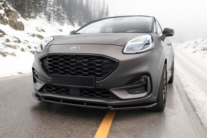 🔥Front splitter suitable for FORD PUMA ST / ST-LINE MK1 2019 - 2024🔥