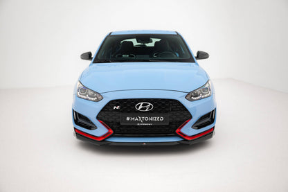 🔥ART.8990 SPLITTER ANTERIORE V.1 ADATTO PER HYUNDAI VELOSTER N Mk2🔥