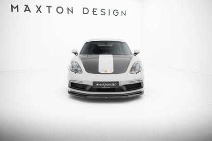 🔥ART.9039 SPLITTER ANTERIORE  V.1 ADATTO PER PORSCHE 718 CAYMAN GTS 982c🔥