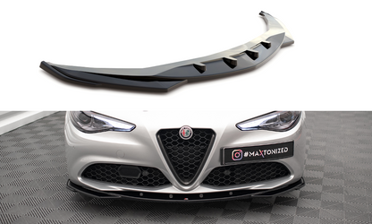 SPLITTER ANTERIORE ADATTO PER V.2 ALFA ROMEO GIULIA SPORT 2016 -