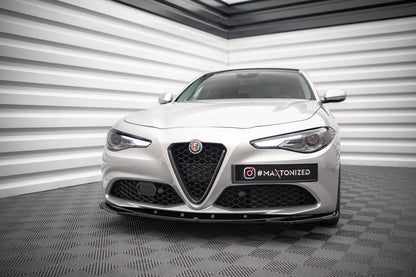 SPLITTER ANTERIORE ADATTO PER V.2 ALFA ROMEO GIULIA SPORT 2016 -