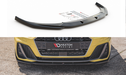 SPLITTER ANTERIORE adatto compatibile per V.2 AUDI A1 S-LINE GB (2018 - )