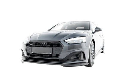 🔥ART.9001 SPLITTER ANTERIORE V.2 ADATTO PER AUDI A5 F5 FACELIFT🔥