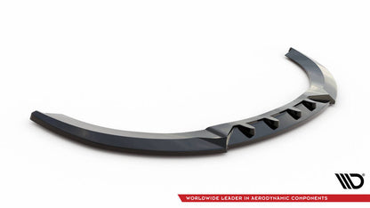 SPLITTER ANTERIORE ADATTO COMPATIBILE PER  V.2 AUDI A7 C7 (2010 - 2014)