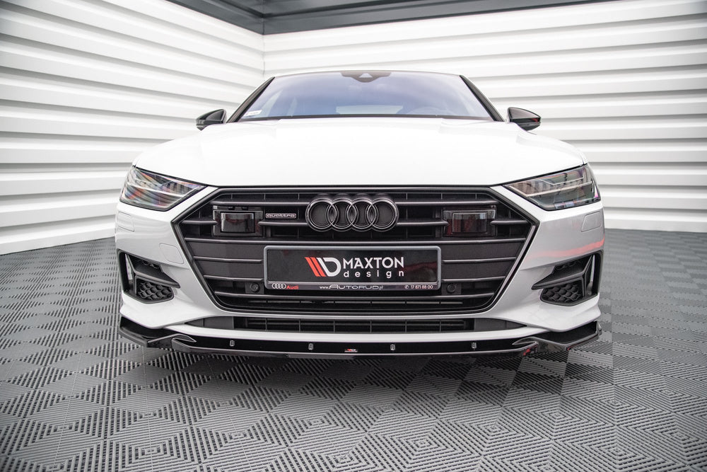 🔥ART.9526 SPLITTER ANTERIORE B.2 ADATTO PER AUDI A7 C8🔥
