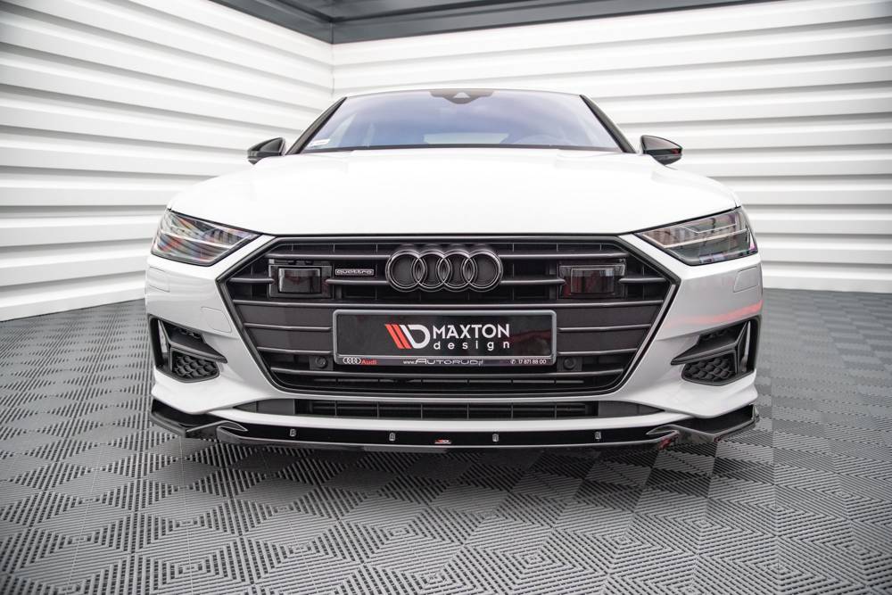 SPLITTER ANTERIORE ADATTO PER V.2 AUDI A7 C8 (2018 - )