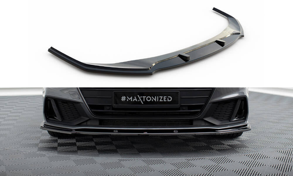 SPLITTER ANTERIORE adatto per V.2 AUDI A7 C8 S-LINE / S7 C8 (2017- )