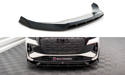 SPLITTER ANTERIORE adatto per  V.2 AUDI Q4 E-TRON SPORTBACK MK1  (2021 - )