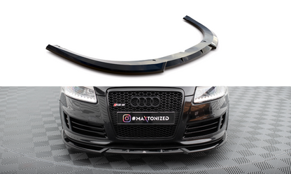 SPLITTER ANTERIORE ADATTO PER V.2 AUDI RS6 AVANT C6 (2007 - 2010)