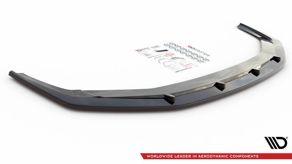 SPLITTER ANTERIORE adatto per V.2 AUDI RS6 C8 / RS7 C8  2019-