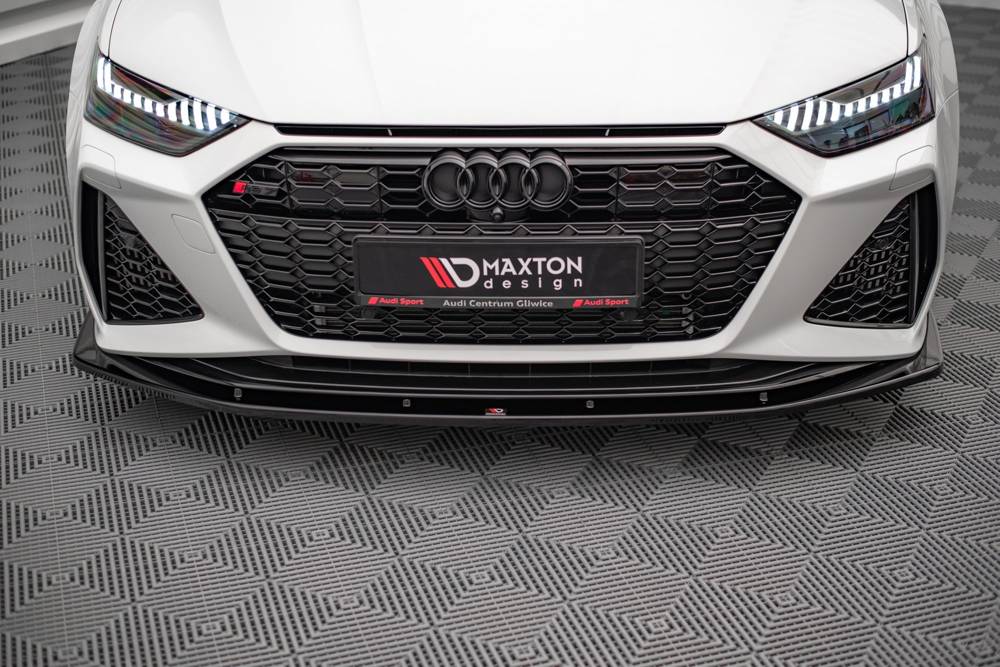 SPLITTER ANTERIORE adatto per V.2 AUDI RS6 C8 / RS7 C8  2019-