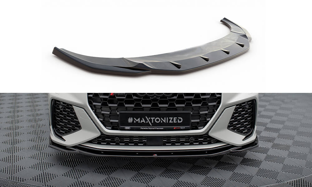 SPLITTER ANTERIORE adatto compatibile per V.2 AUDI RSQ3 F3  (2019 - )