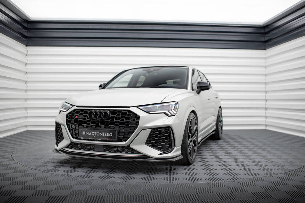 SPLITTER ANTERIORE adatto compatibile per V.2 AUDI RSQ3 F3  (2019 - )