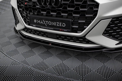 SPLITTER ANTERIORE adatto compatibile per V.2 AUDI RSQ3 F3  (2019 - )