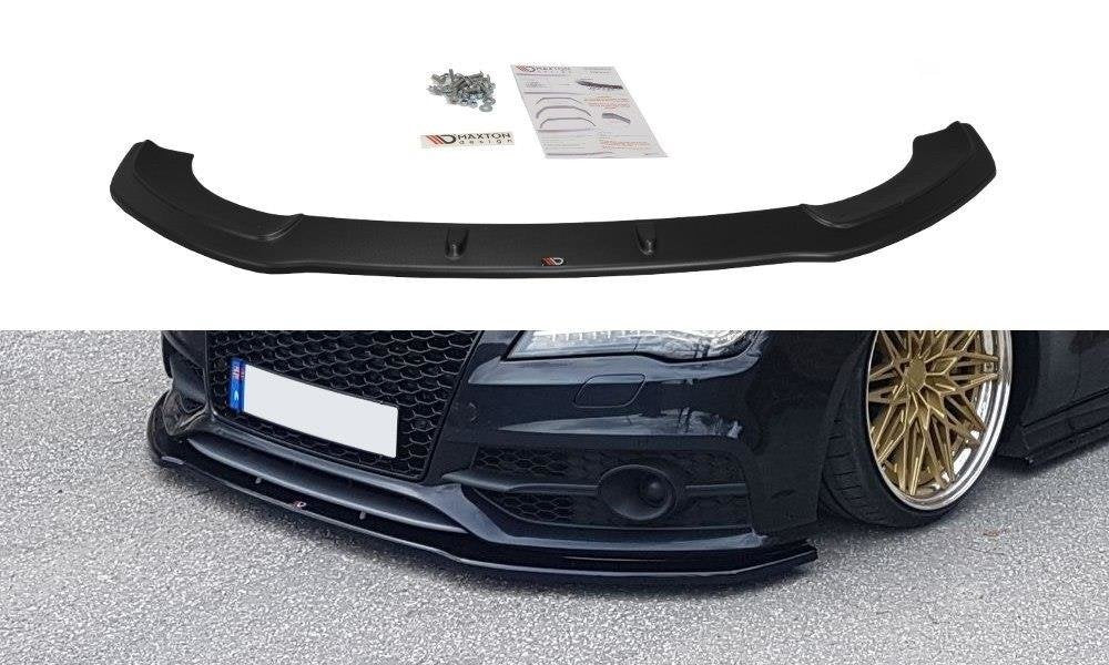 SPLITTER ANTERIORE adatto compatibile per V.2 AUDI S7 / A7 S-LINE C7
