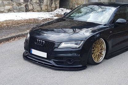 SPLITTER ANTERIORE adatto compatibile per V.2 AUDI S7 / A7 S-LINE C7