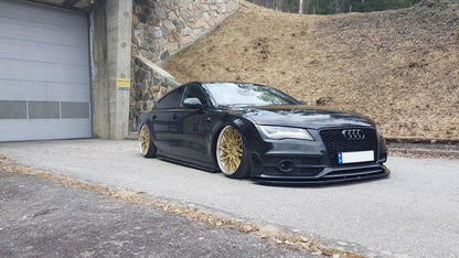 SPLITTER ANTERIORE adatto compatibile per V.2 AUDI S7 / A7 S-LINE C7