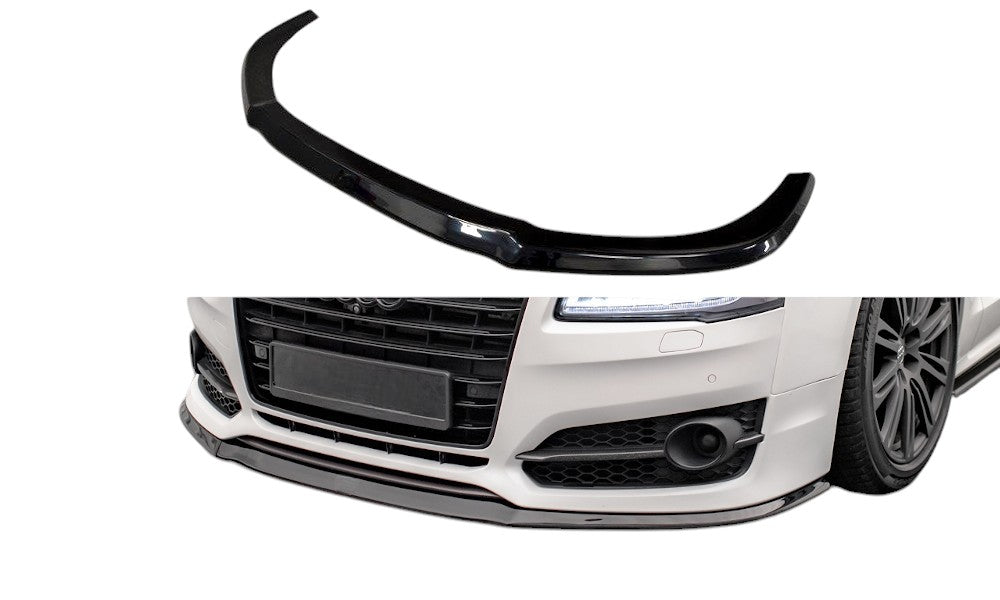 ✨SPLITTER V2 design nero lucido ABS per Audi S8 D4 2015-2017✨