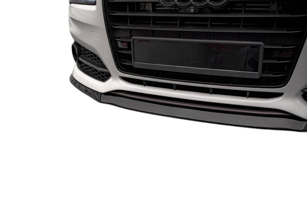 ✨SPLITTER V2 design nero lucido ABS per Audi S8 D4 2015-2017✨