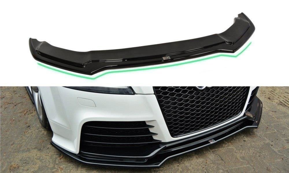 SPLITTER ANTERIORE ADATTO PER V.2 AUDI TT RS 8J  2009-2013