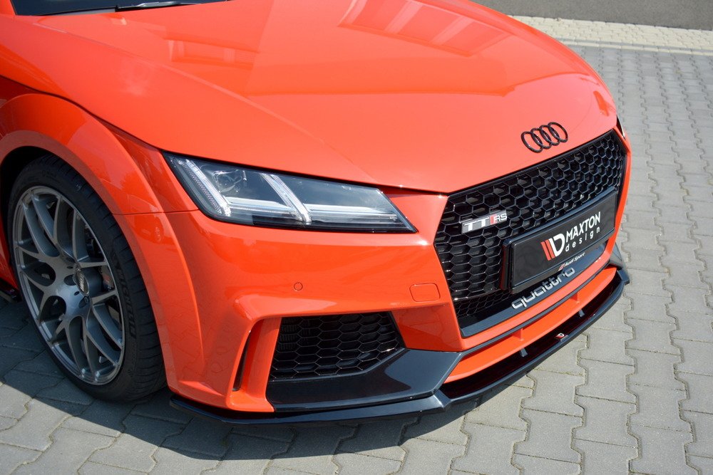 SPLITTER ANTERIORE adatto compatibile per V.2 AUDI TT RS 8S  (2016-  )