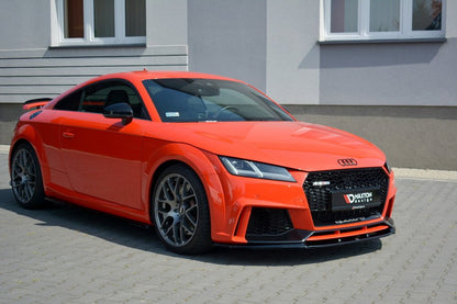 SPLITTER ANTERIORE adatto compatibile per V.2 AUDI TT RS 8S  (2016-  )