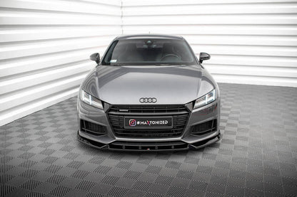 SPLITTER ANTERIORE adatto per V.2 AUDI TT S / S-LINE 8V  (2014-2018)