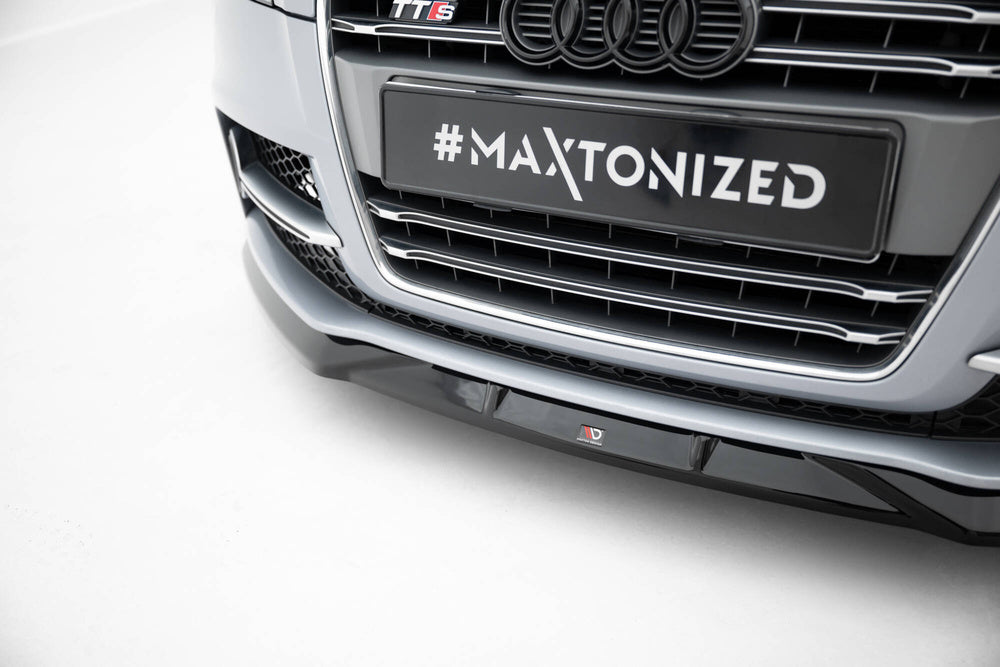 🔥ART.9007 SPLITTER ANTERIORE V.2 ADATTO PER AUDI TT S / TT S-LINE 8J FACELIFT🔥