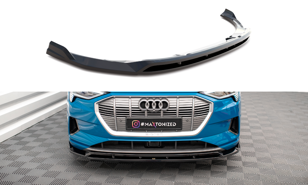 SPLITTER ANTERIORE adatto per V.2 AUDI E-TRON  (2018-2022)