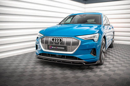 SPLITTER ANTERIORE adatto per V.2 AUDI E-TRON  (2018-2022)