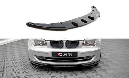 SPLITTER ANTERIORE ADATTO PER  V.2 BMW 1 E81 FACELIFT  (2007-2011)