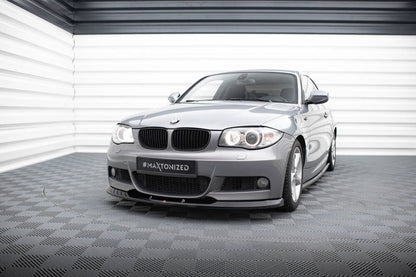 SPLITTER ANTERIORE adatto per V.2 BMW 1 M-PACK E82   2007 - 2011