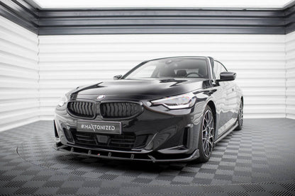 SPLITTER ANTERIORE V.2 COMPATIBILE PER BMW 2 COUPE G42  (2021 - )