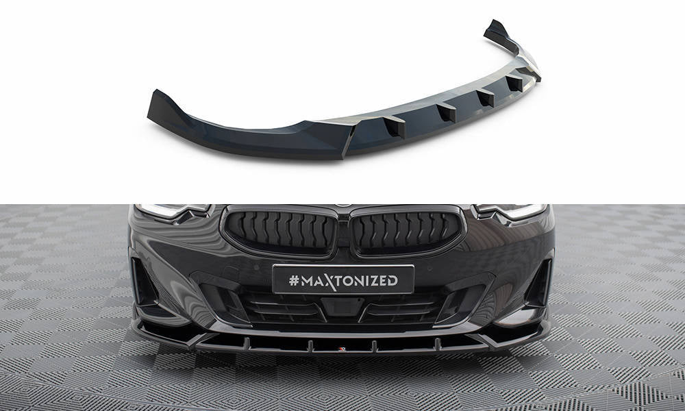 SPLITTER ANTERIORE V.2 COMPATIBILE PER BMW 2 COUPE G42  (2021 - )