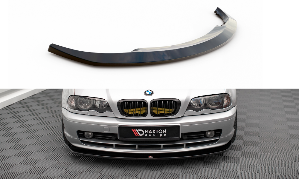 SPLITTER ANTERIORE V.2 ADATTO PER  BMW 3 COUPE E46  (1998-2003)