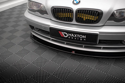 SPLITTER ANTERIORE V.2 ADATTO PER  BMW 3 COUPE E46  (1998-2003)