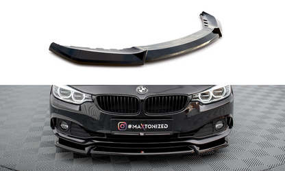 SPLITTER ANTERIORE V.2 ADATTO PER BMW 4 GRAN COUPÉ F36  (2014-2017)