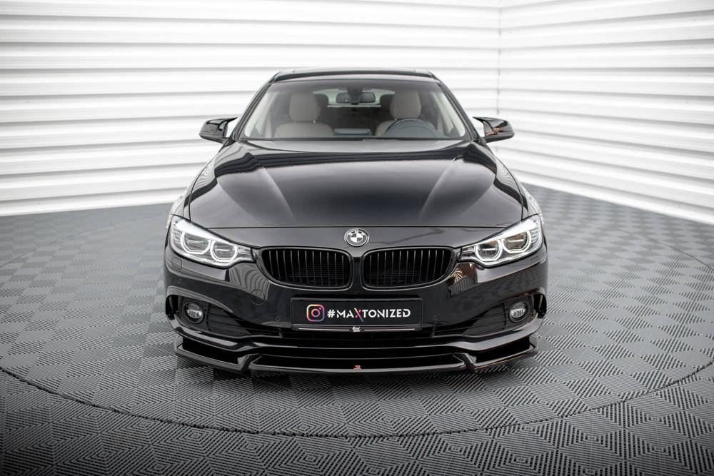 SPLITTER ANTERIORE V.2 ADATTO PER BMW 4 GRAN COUPÉ F36  (2014-2017)