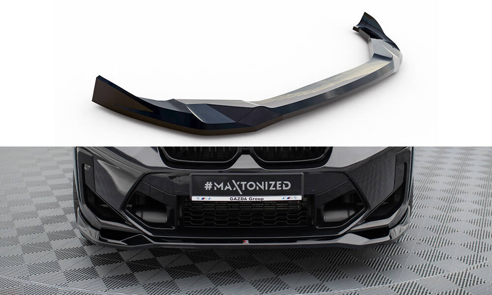 SPLITTER ANTERIORE adatto compatibile per  V.2 BMW X3 M F97 FACELIFT  (2021 - )