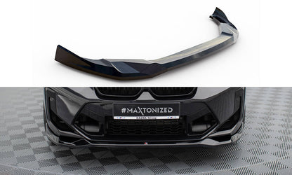 SPLITTER ANTERIORE adatto compatibile per  V.2 BMW X3 M F97 FACELIFT  (2021 - )