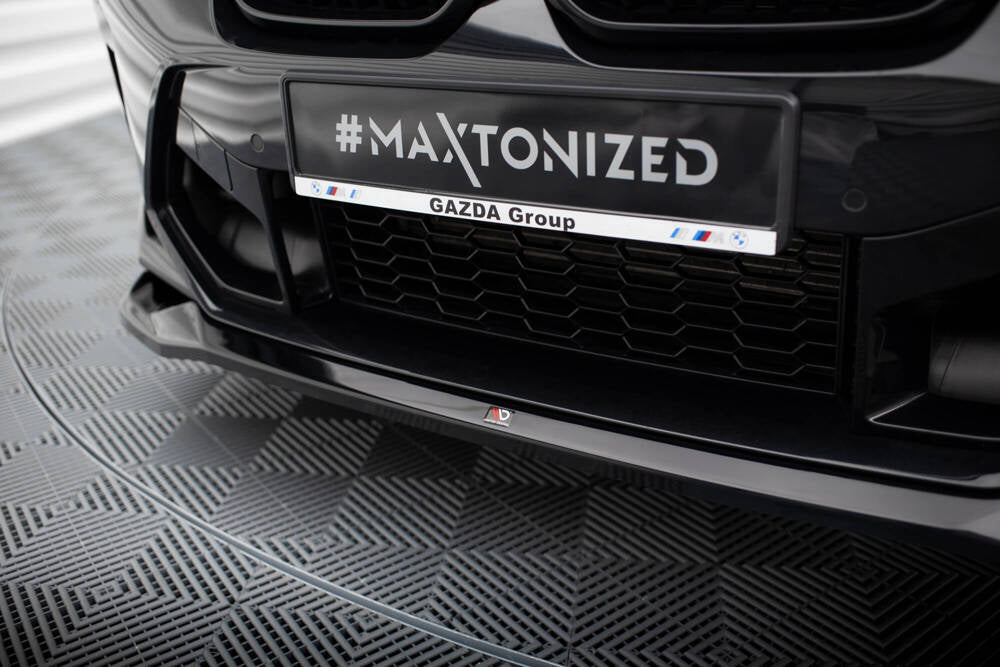 SPLITTER ANTERIORE adatto compatibile per  V.2 BMW X3 M F97 FACELIFT  (2021 - )