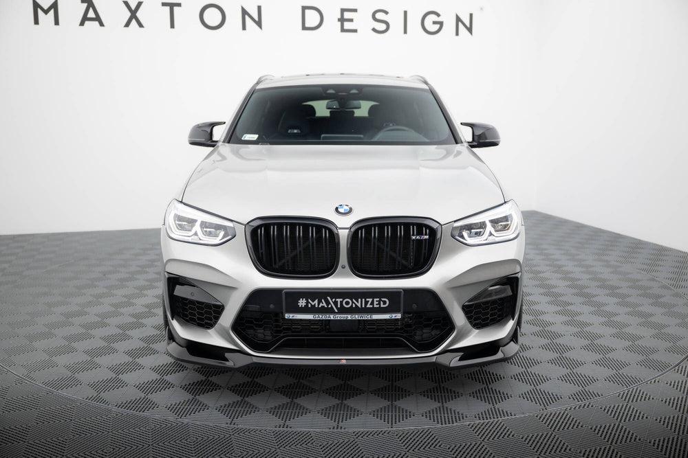 🔥ART.9049 SPLITTER ANTERIORE ADATTO PER  V.2 BMW X4 M F98🔥