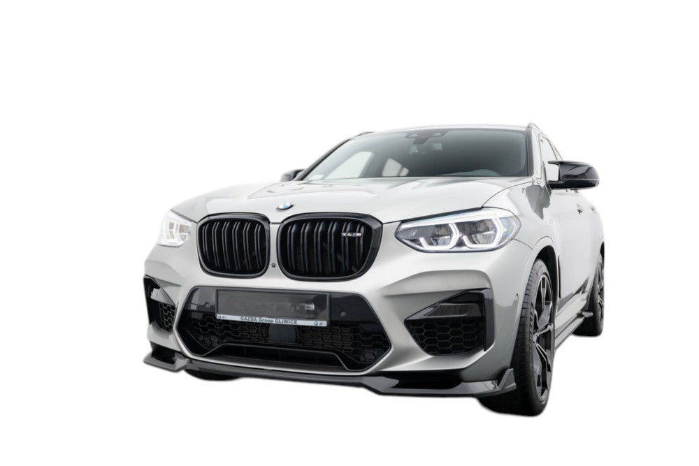 🔥ART.9049 SPLITTER ANTERIORE ADATTO PER  V.2 BMW X4 M F98🔥